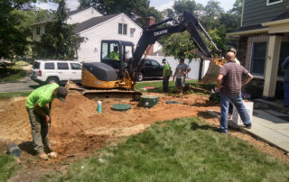 Septic Install © C. Clapp, TNC